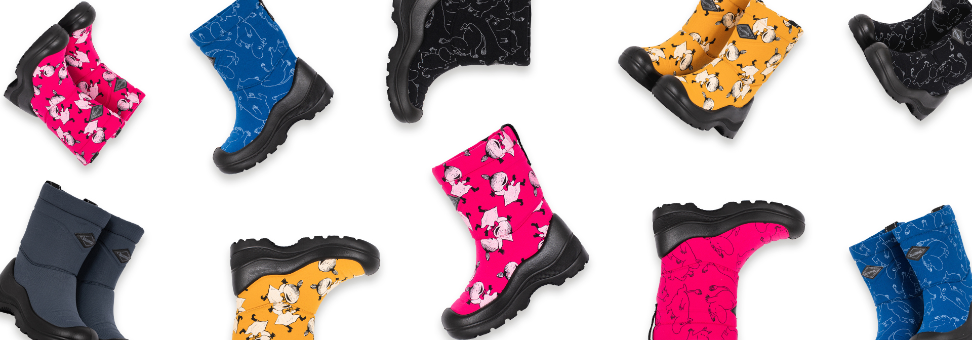 Kuoman kenkien tuotekuvaus studiolla.